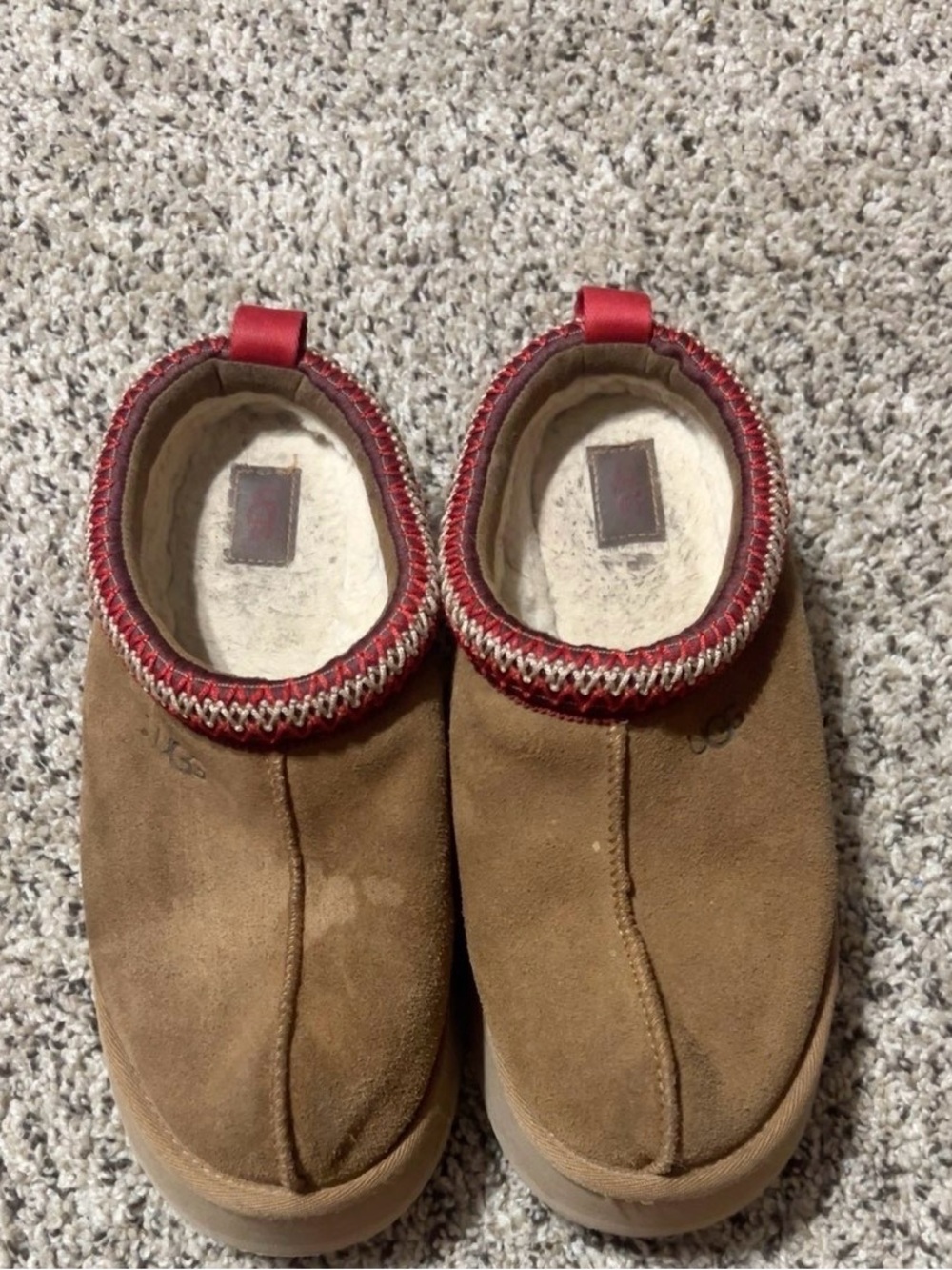 UGG women’s platform Tasman slippers
